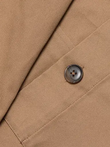 Frame Women's The Small Trench Jacket - Khaki - Size XL | Thumbnail 7 Frame Women's The Small Trench Jacket - Khaki - Size XL | Thumbnail 7