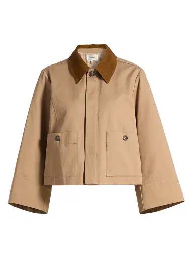 Frame Women's The Small Trench Jacket - Khaki - Size XL | Thumbnail 1 Frame Women's The Small Trench Jacket - Khaki - Size XL | Thumbnail 1