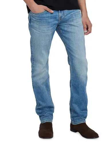 7 For All Mankind Men's The Straight Jeans - Luxvcloud - Size 40 | Thumbnail 4 7 For All Mankind Men's The Straight Jeans - Luxvcloud - Size 40 | Thumbnail 4