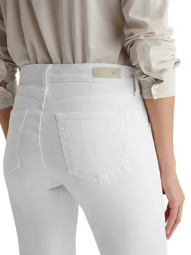 AG Jeans Women's Mari High-Rise Slim-Straight Crop Jeans | Thumbnail 5
