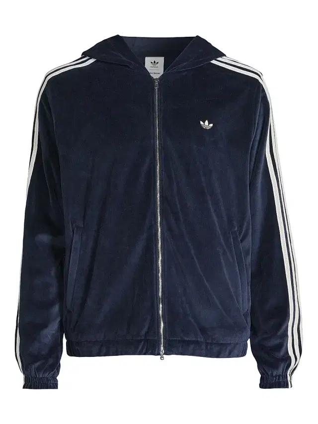 Men's  x Wales Bonner Velour Collegiate Track Jacket - Collegiate Navy
