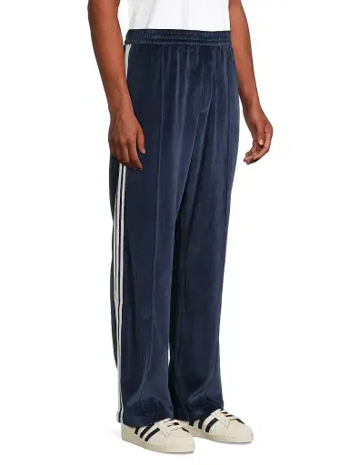 Adidas Men's x Wales Bonner Collegiate Velour Track Pants - Collegiate Navy - Size Large | Thumbnail 4 Adidas Men's x Wales Bonner Collegiate Velour Track Pants - Collegiate Navy - Size Large | Thumbnail 4