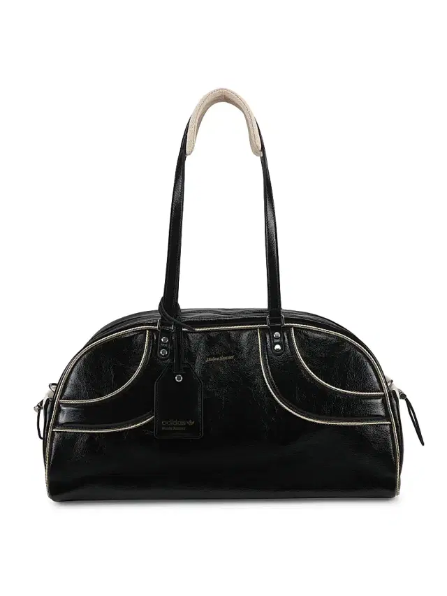 Men's x Wales Bonner Leather Shoulder Bag - Black