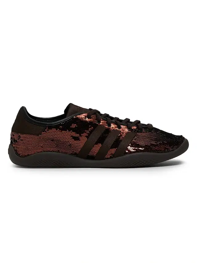 adidas Men's  x Wales Bonner Karintha Lo Pro Sequin Sneakers - Dark Brown Core Black