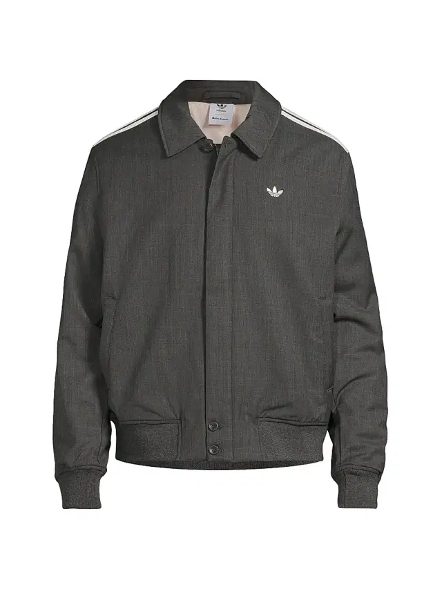 Men's  x Wales Bonner Wool-Blend Jacket - Dark Grey Heather