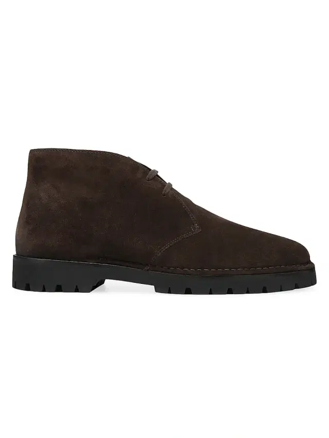 Vince Men's Jerome Chukka Suede Boots - Cocoa Brown