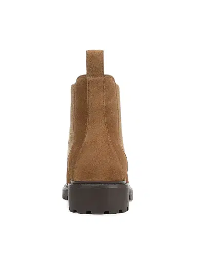 Vince Men's Dave Suede Chelsea Short Boots - Birchwood | Thumbnail 3 Vince Men's Dave Suede Chelsea Short Boots - Birchwood | Thumbnail 3