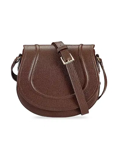 GiGi New York Women's Jenni Pebbled Leather Saddle Bag | Thumbnail 4 GiGi New York Women's Jenni Pebbled Leather Saddle Bag | Thumbnail 4