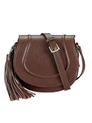 GiGi New York Women's Jenni Pebbled Leather Saddle Bag | Thumbnail 1 GiGi New York Women's Jenni Pebbled Leather Saddle Bag | Thumbnail 1