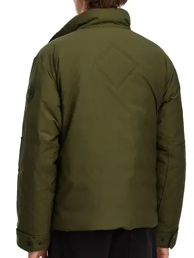 Canada Goose Men's Kirby Snap-Front Utility Jacket - Military Green - Size XL | Thumbnail 5 Canada Goose Men's Kirby Snap-Front Utility Jacket - Military Green - Size XL | Thumbnail 5