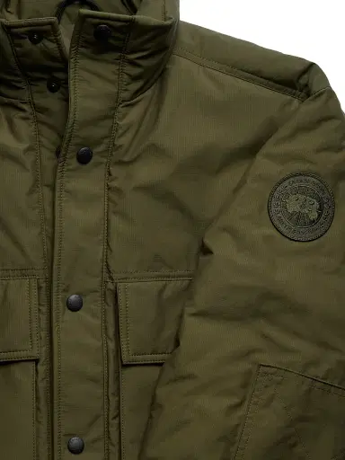 Canada Goose Men's Kirby Snap-Front Utility Jacket - Military Green - Size XL | Thumbnail 6 Canada Goose Men's Kirby Snap-Front Utility Jacket - Military Green - Size XL | Thumbnail 6