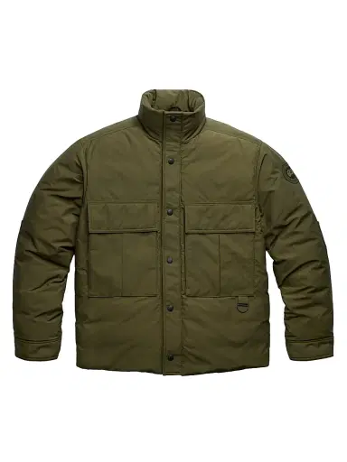 Canada Goose Men's Kirby Snap-Front Utility Jacket - Military Green - Size XL | Thumbnail 1 Canada Goose Men's Kirby Snap-Front Utility Jacket - Military Green - Size XL | Thumbnail 1