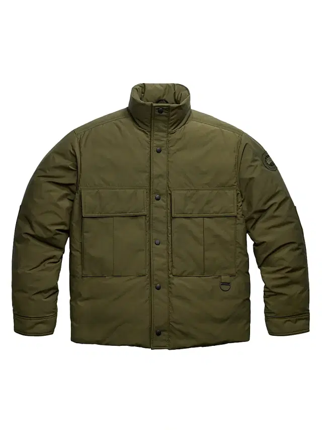 Men's Kirby Snap-Front Utility Jacket - Military Green