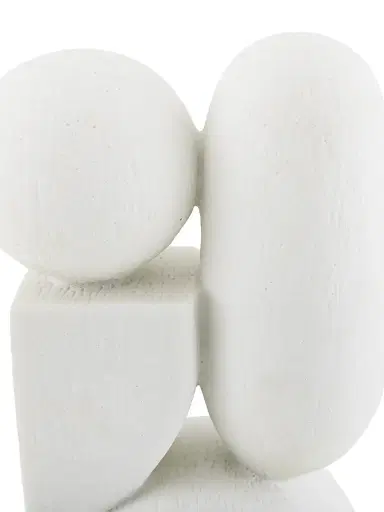 Arteriors Poza Sculpture - White | Thumbnail 3 Arteriors Poza Sculpture - White | Thumbnail 3