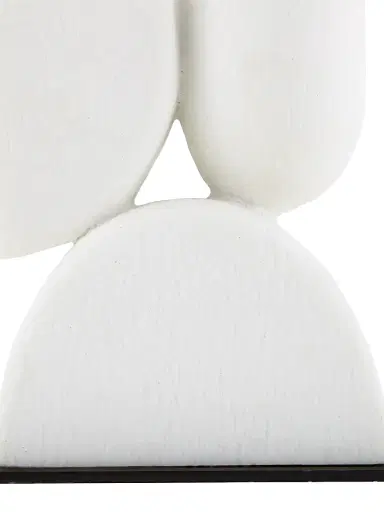 Arteriors Poza Sculpture - White | Thumbnail 4 Arteriors Poza Sculpture - White | Thumbnail 4