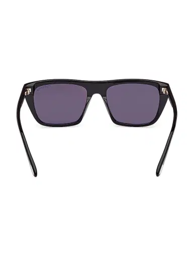 Tom Ford Men's Aslan 56MM Rectangular Sunglasses - Black Purple | Thumbnail 5 Tom Ford Men's Aslan 56MM Rectangular Sunglasses - Black Purple | Thumbnail 5