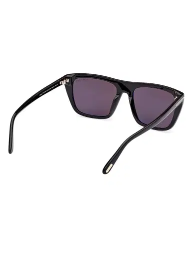 Tom Ford Men's Aslan 56MM Rectangular Sunglasses - Black Purple | Thumbnail 6 Tom Ford Men's Aslan 56MM Rectangular Sunglasses - Black Purple | Thumbnail 6