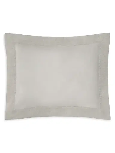 Sferra Carlotta Duvet & Sham Collection - Grey Standard | Thumbnail 4