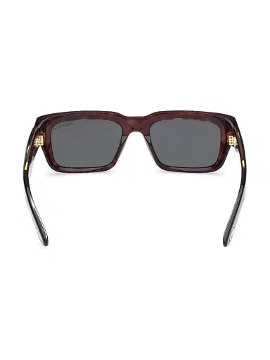 Tom Ford Men's Icon 54MM Rectangular Sunglasses - Shinydarkhavana | Thumbnail 5