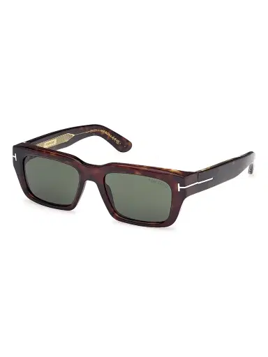 Tom Ford Men's Icon 54MM Rectangular Sunglasses - Shinydarkhavana | Thumbnail 1