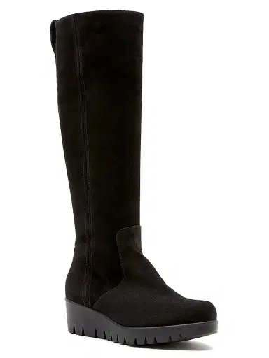 La Canadienne Women's 40MM Suede Knee-High Boots - Black Suede - Size 10 | Thumbnail 2 La Canadienne Women's 40MM Suede Knee-High Boots - Black Suede - Size 10 | Thumbnail 2