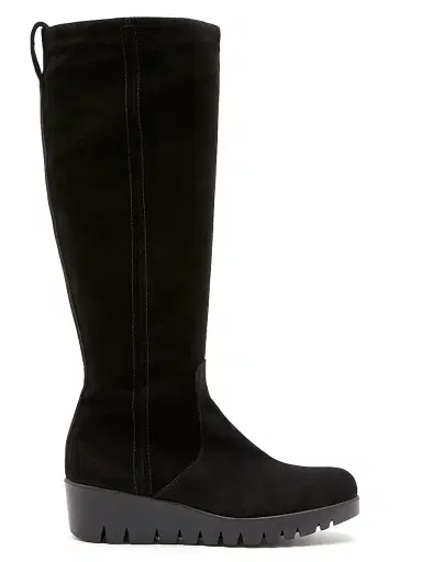La Canadienne Women's 40MM Suede Knee-High Boots - Black Suede - Size 10 | Thumbnail 1 La Canadienne Women's 40MM Suede Knee-High Boots - Black Suede - Size 10 | Thumbnail 1