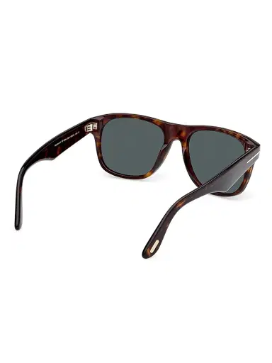 Tom Ford Men's Marlon 55MM Square Sunglasses - Shinydarkhavanagreen | Thumbnail 6 Tom Ford Men's Marlon 55MM Square Sunglasses - Shinydarkhavanagreen | Thumbnail 6