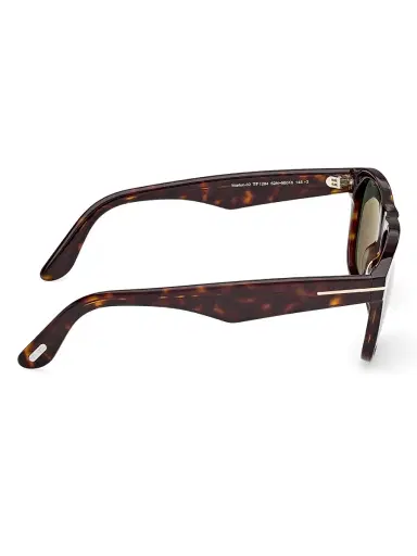 Tom Ford Men's Marlon 55MM Square Sunglasses - Shinydarkhavanagreen | Thumbnail 7 Tom Ford Men's Marlon 55MM Square Sunglasses - Shinydarkhavanagreen | Thumbnail 7