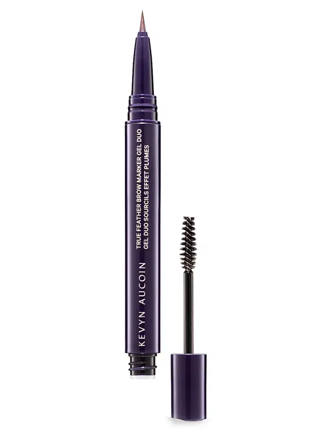 Women's True Feather Brow Marker Gel Duo - Warm Brunette