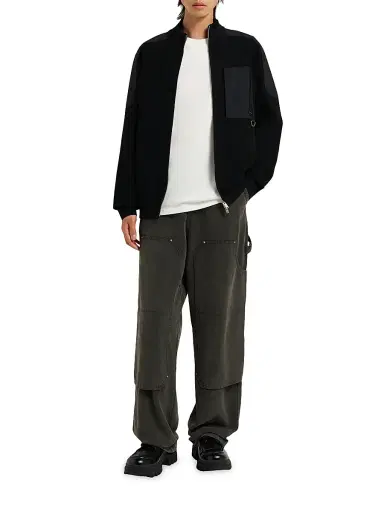 Moose Knuckles Men's Knitwear Elowan Slim-Fit Cardigan | Thumbnail 2 Moose Knuckles Men's Knitwear Elowan Slim-Fit Cardigan | Thumbnail 2