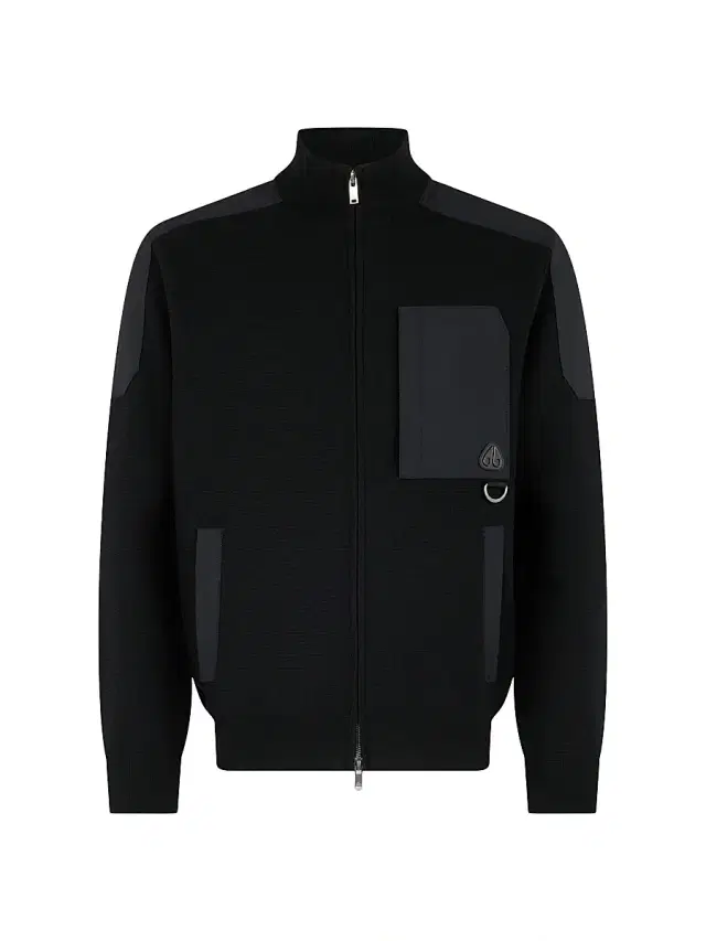 Moose Knuckles Men's Knitwear Elowan Slim-Fit Cardigan - Black