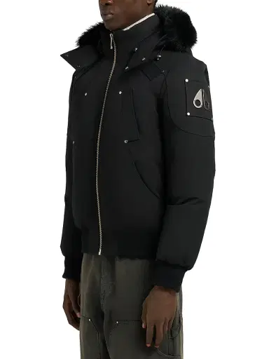 Moose Knuckles Men's Originals Ballistic Regular-Fit Puffer Bomber Jacket | Thumbnail 4 Moose Knuckles Men's Originals Ballistic Regular-Fit Puffer Bomber Jacket | Thumbnail 4