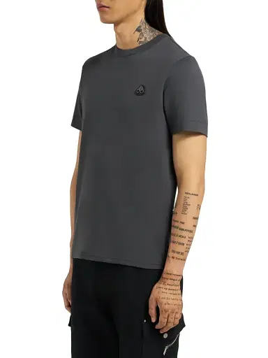 Moose Knuckles Men's Crescent Cotton T-Shirt | Thumbnail 4 Moose Knuckles Men's Crescent Cotton T-Shirt | Thumbnail 4