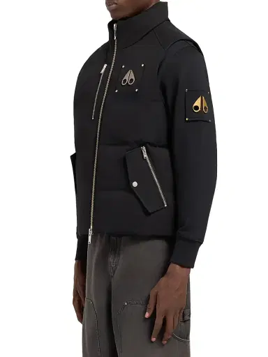 Moose Knuckles Men's Originals Westmount Stand-Collar Puffer Vest | Thumbnail 4 Moose Knuckles Men's Originals Westmount Stand-Collar Puffer Vest | Thumbnail 4