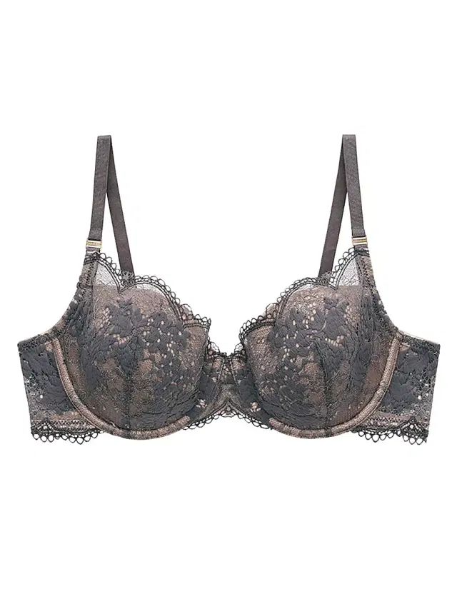 Women's All Day Lace T-Shirt Bra - Black