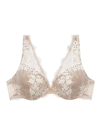 ThirdLove Women's All Day Lace Uplift Plunge Bra - Beige - Size 42D | Thumbnail 1 ThirdLove Women's All Day Lace Uplift Plunge Bra - Beige - Size 42D | Thumbnail 1