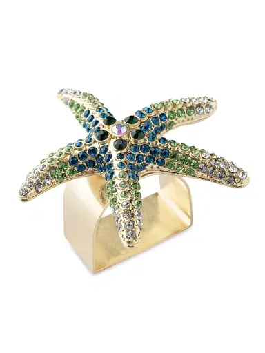 Joanna Buchanan Sparkling Starfish Napkin Rings | Thumbnail 2 Joanna Buchanan Sparkling Starfish Napkin Rings | Thumbnail 2