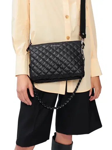 MZ Wallace Women's Crosby Pippa Crossbody Bag - Black | Thumbnail 5 MZ Wallace Women's Crosby Pippa Crossbody Bag - Black | Thumbnail 5