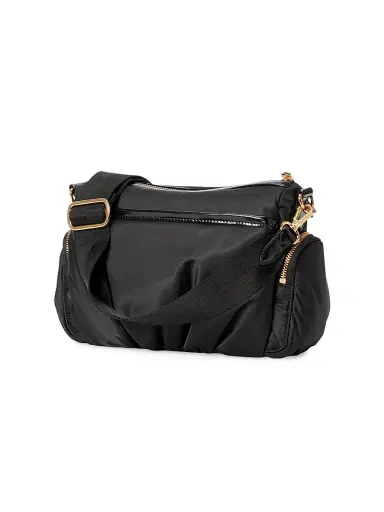 MZ Wallace Women's Chelsea Nylon & Patent Leather Crossbody Bag - Black | Thumbnail 5 MZ Wallace Women's Chelsea Nylon & Patent Leather Crossbody Bag - Black | Thumbnail 5