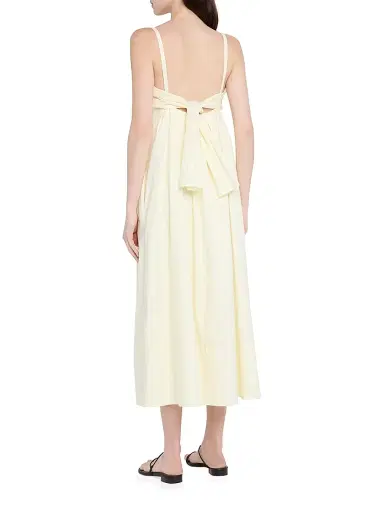 Proenza Schouler White Label Women's Claudine Technical Poplin Midi-Dress | Thumbnail 4 Proenza Schouler White Label Women's Claudine Technical Poplin Midi-Dress | Thumbnail 4