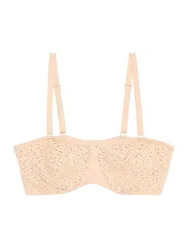 Chantelle Women's Nora Floral Lace Convertible Bra - Blush - Size 36G | Thumbnail 1 Chantelle Women's Nora Floral Lace Convertible Bra - Blush - Size 36G | Thumbnail 1
