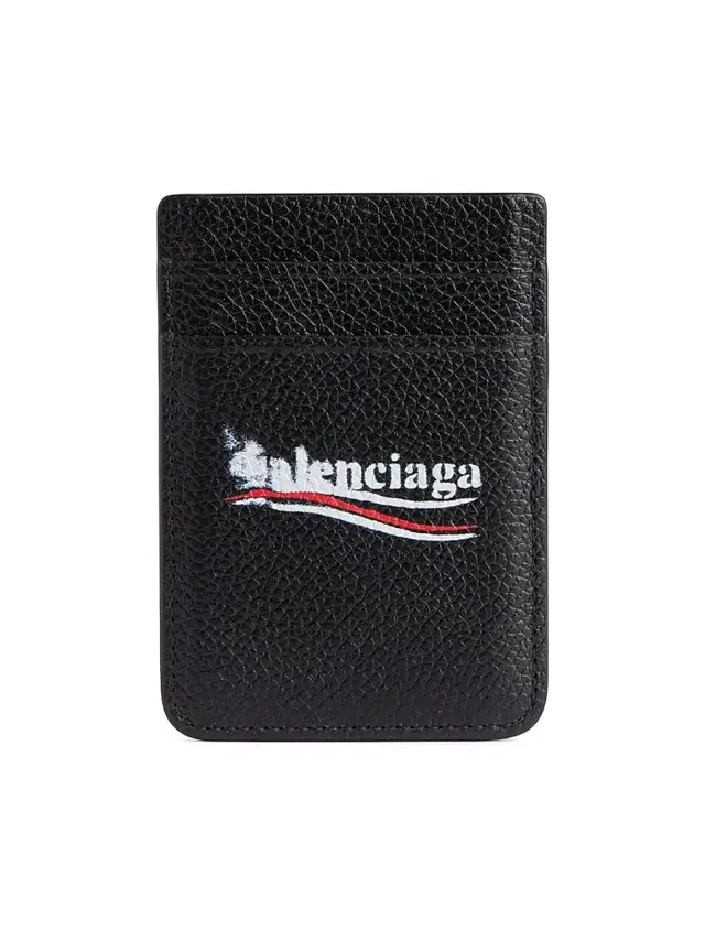Balenciaga Men's Cash Magnet Card Holder - Black