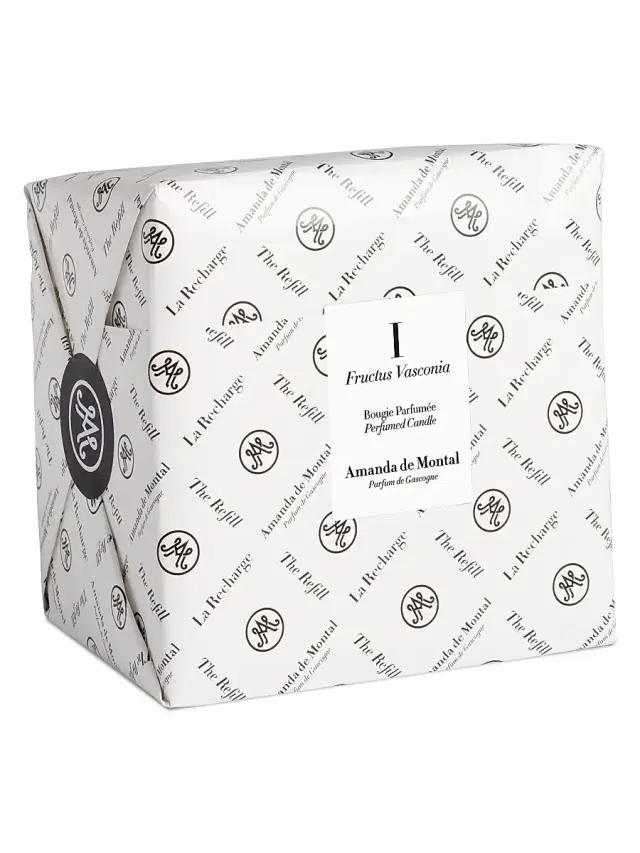 Amanda de Montal I Fructus Vasconia Candle Refill - White