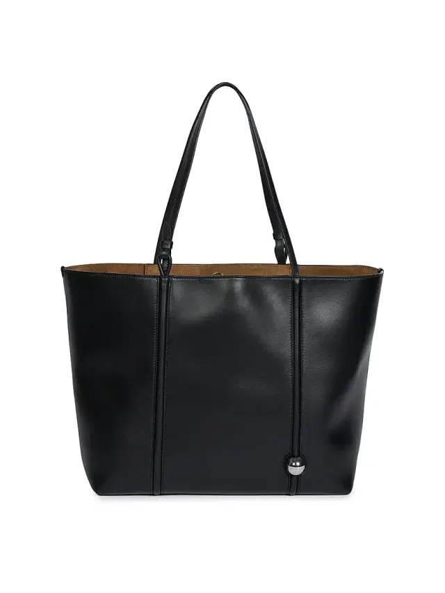 Women's Le Marino Leather Tote Bag - Midnight Brown