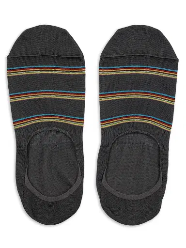 Paul Smith Men's 3-Pack Striped No Show Socks Set | Thumbnail 3 Paul Smith Men's 3-Pack Striped No Show Socks Set | Thumbnail 3