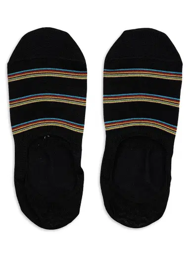 Paul Smith Men's 3-Pack Striped No Show Socks Set | Thumbnail 4 Paul Smith Men's 3-Pack Striped No Show Socks Set | Thumbnail 4