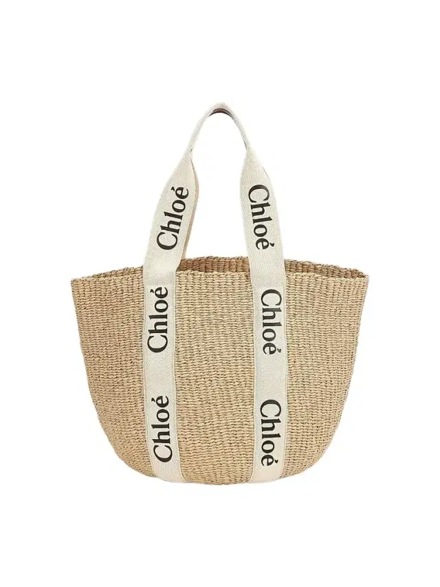 Chloé Women's  Woody Basket Bag - Natural White