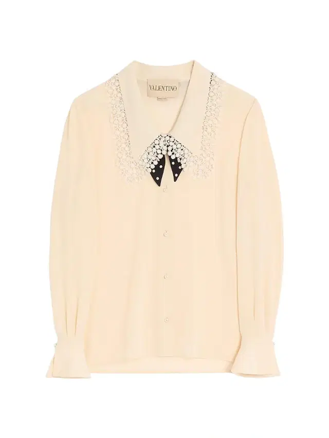 Valentino Garavani Women's Crepe De Chine Shirt -
