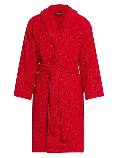 Versace Men's Barocco Cotton Bathrobe | Thumbnail 1