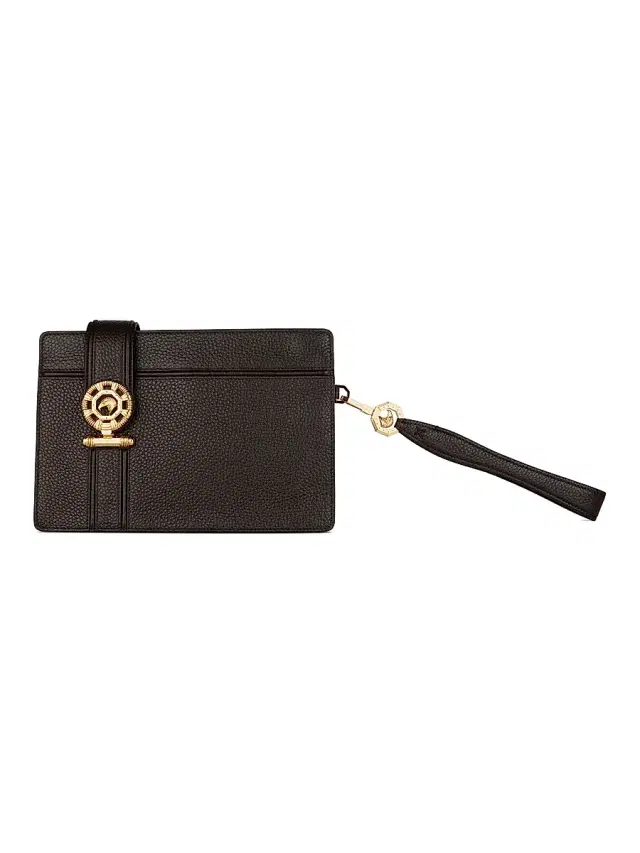 Stefano Ricci Refined Leather Travel Pouch - Dark Brown